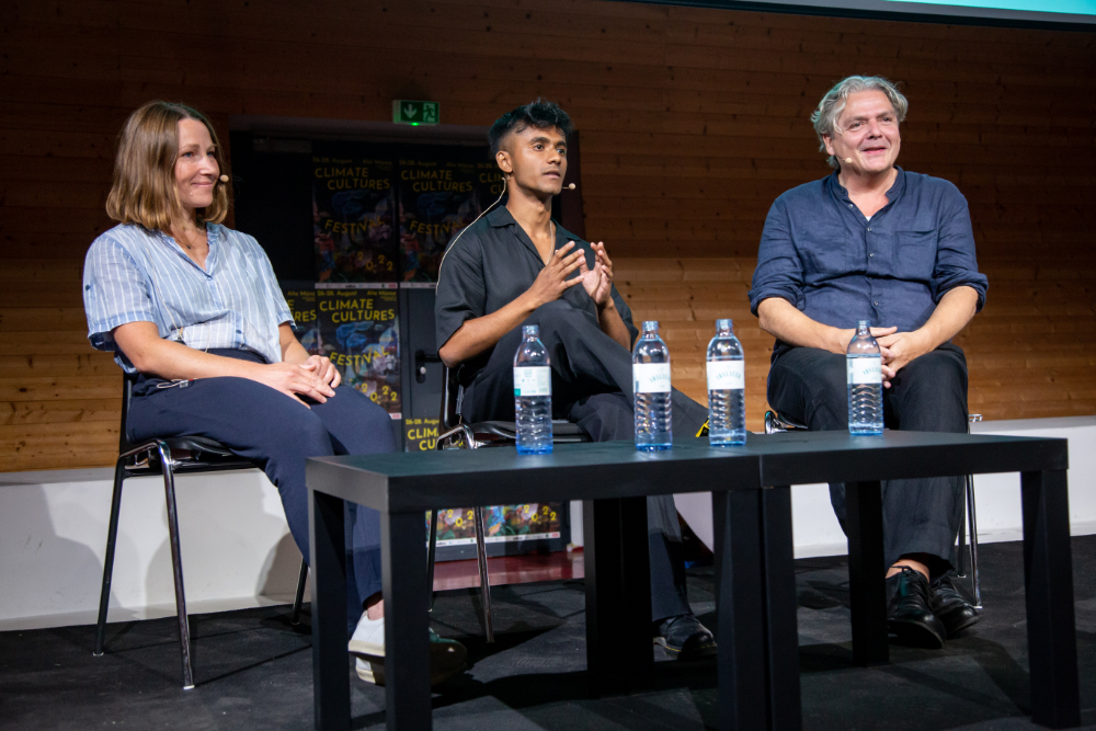 Von links/ from left: Juliane Schuhmacher/ Berlin, Rafid Kabir/ Germany und/and Martin Zähringer/ Berlin