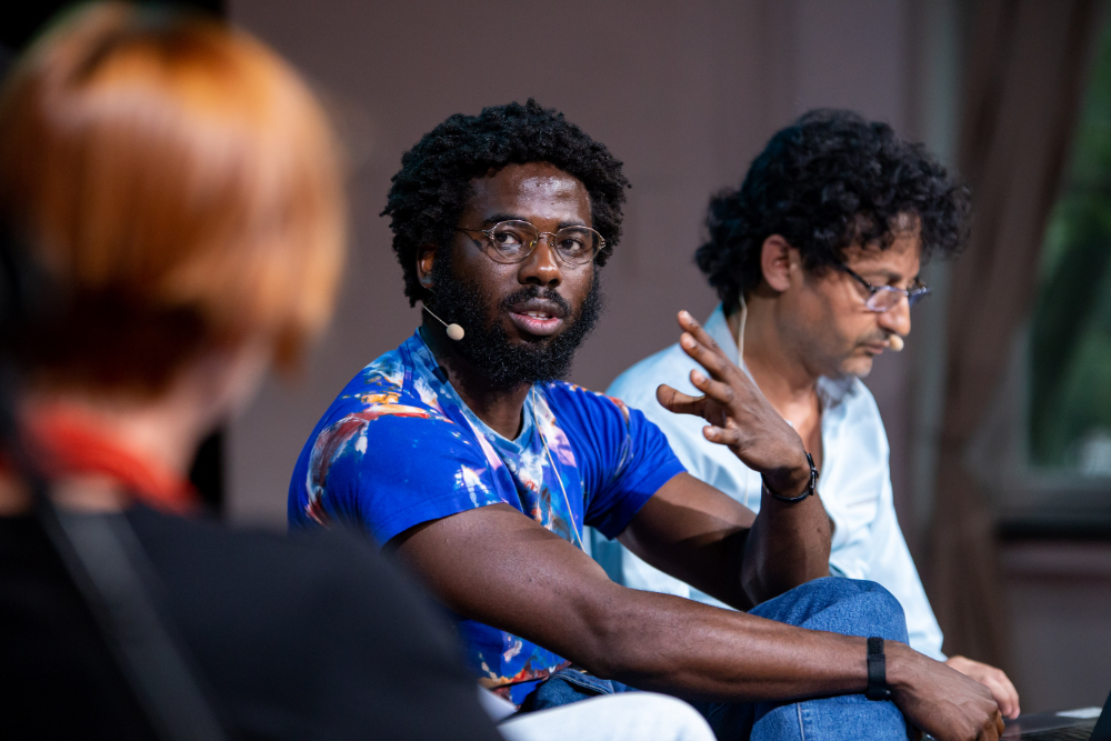 Von links/ from left: Elisabeth Piskernik/ Morocco/ Austria, Aàdesokan Adedayo/ Nigeria, Hicham Houdaifa/ Morocco