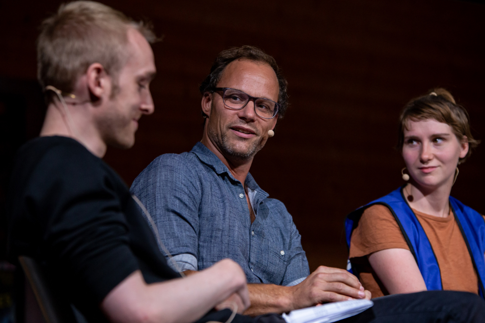 Von links/ from left: Tobias Gralke/ Berlin, Johan von Mirbach/ Germany und/and Anna Baatz/ Berlin